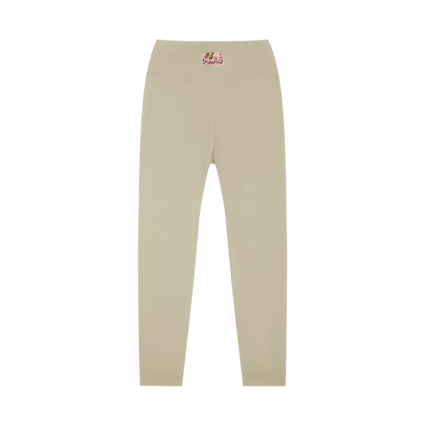 QE Muffins High-Waisted Yoga Leggings