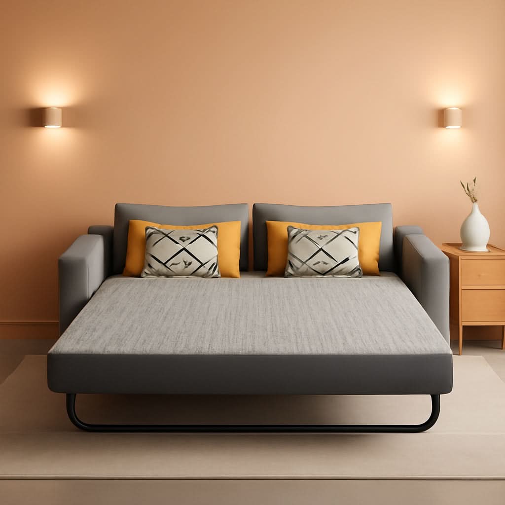 4-Inch Memory Foam Sofa Mattress Queen Size