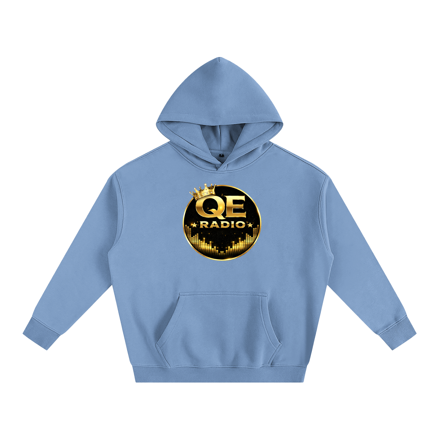 QE Radio Oversize Fleeced Hoodie