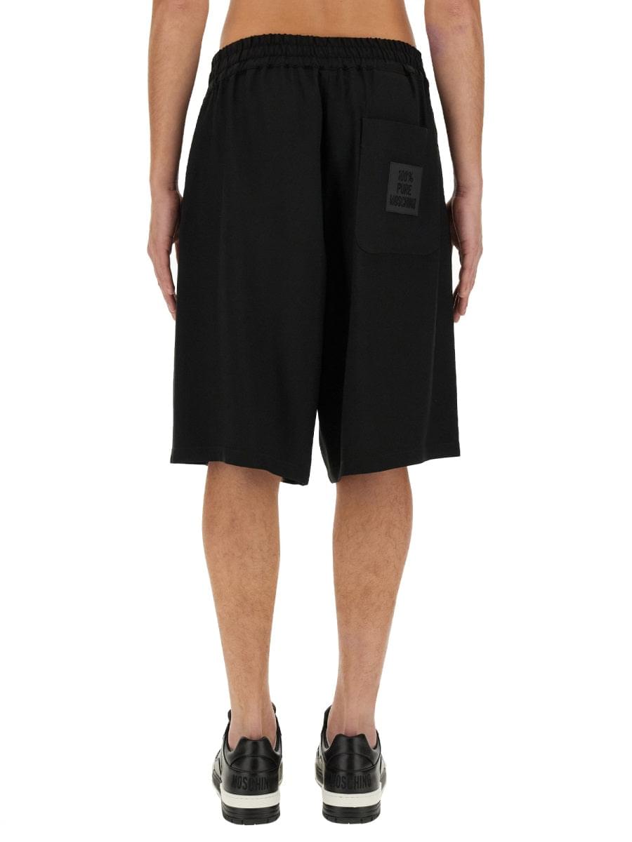 Moschino Men Bermuda With Logo