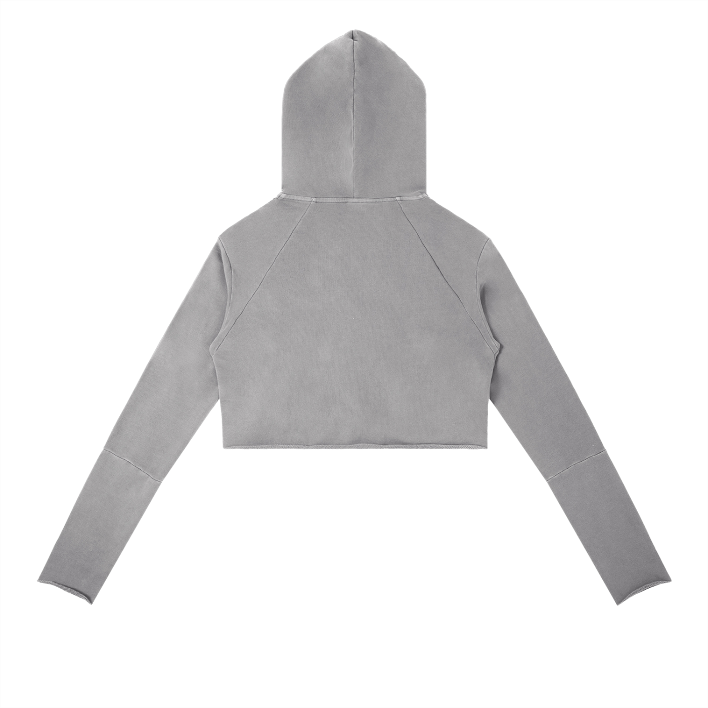 QE Muffins Vintage Washed Raw Edge Hoodie
