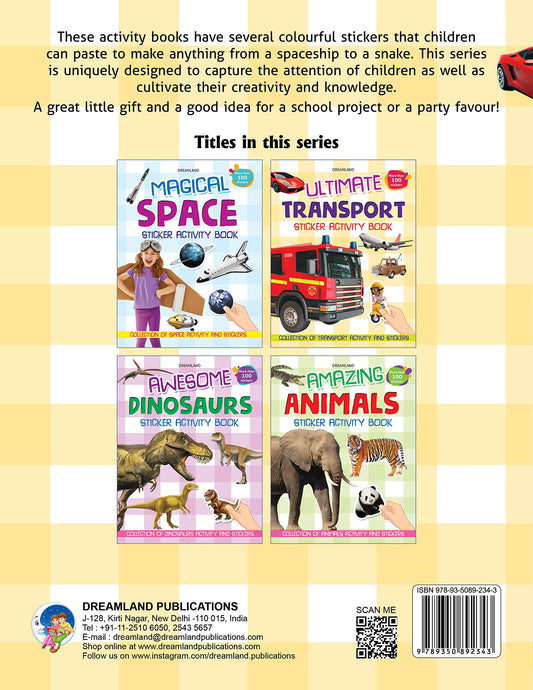 Dreamland Ultimate Transport (Sticker Activity Book)
