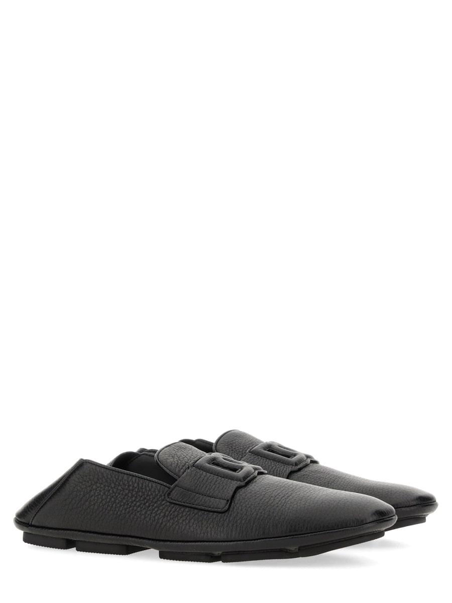 Dolce & Gabbana Men Driver With Logo