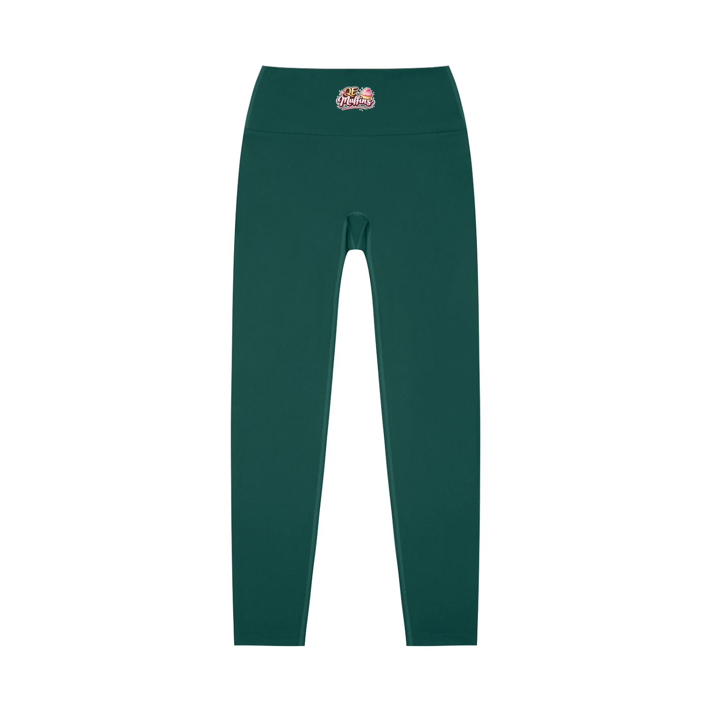 QE Muffins High-Waisted Yoga Leggings