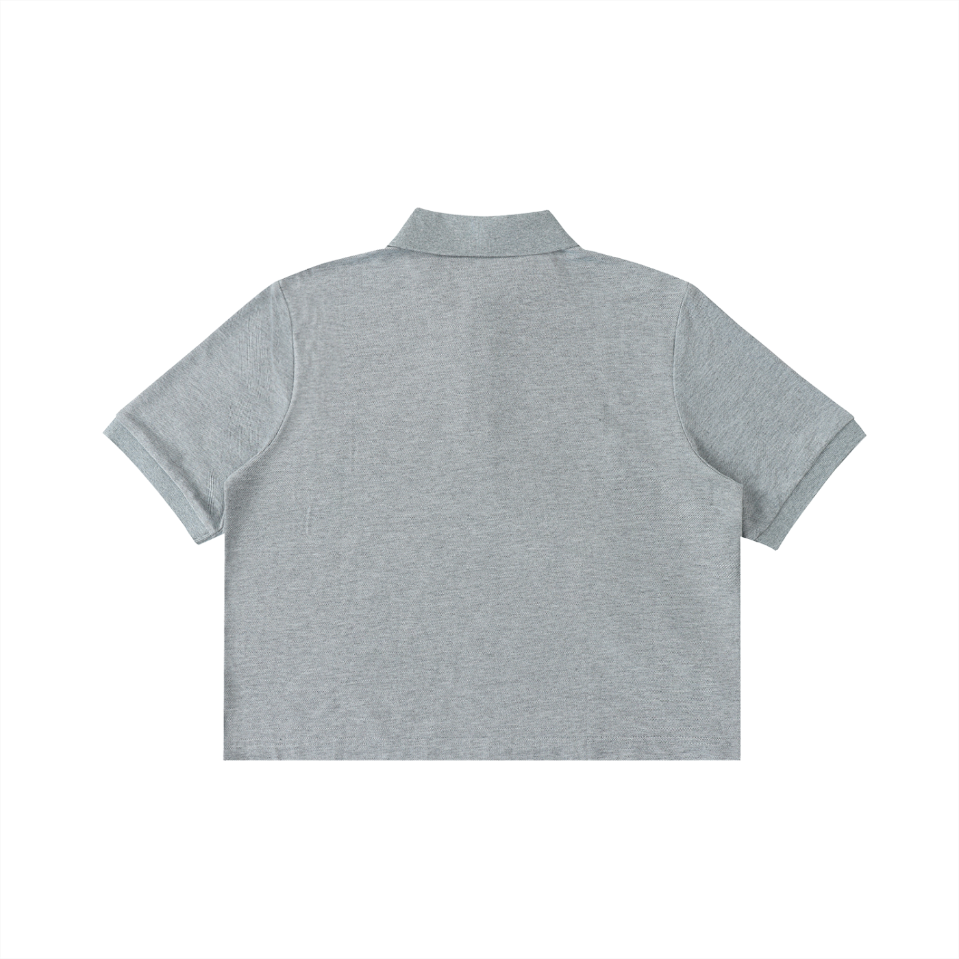 QE Women Essential Cropped Polo Shirt