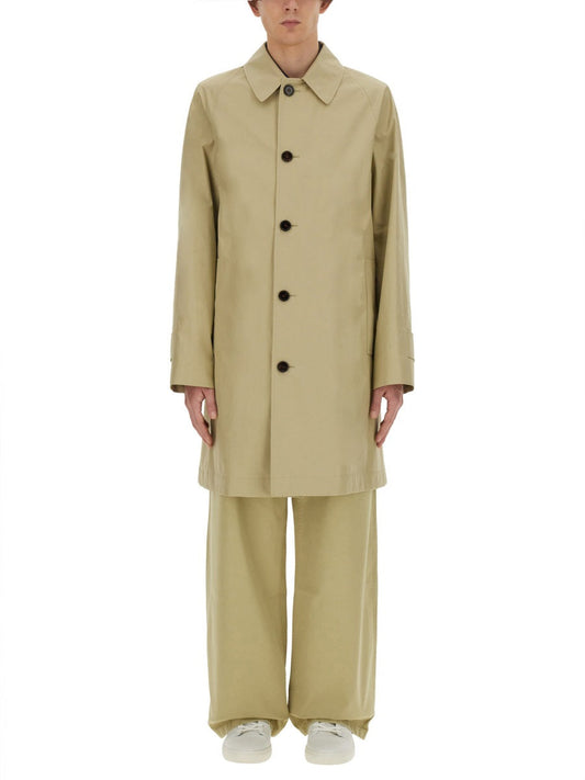 Burberry Men Cotton Trench Coat