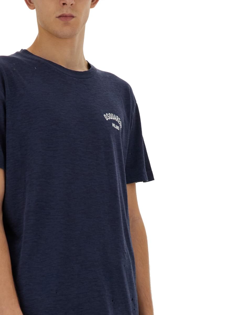 Dsquared Men T-Shirt With Logo