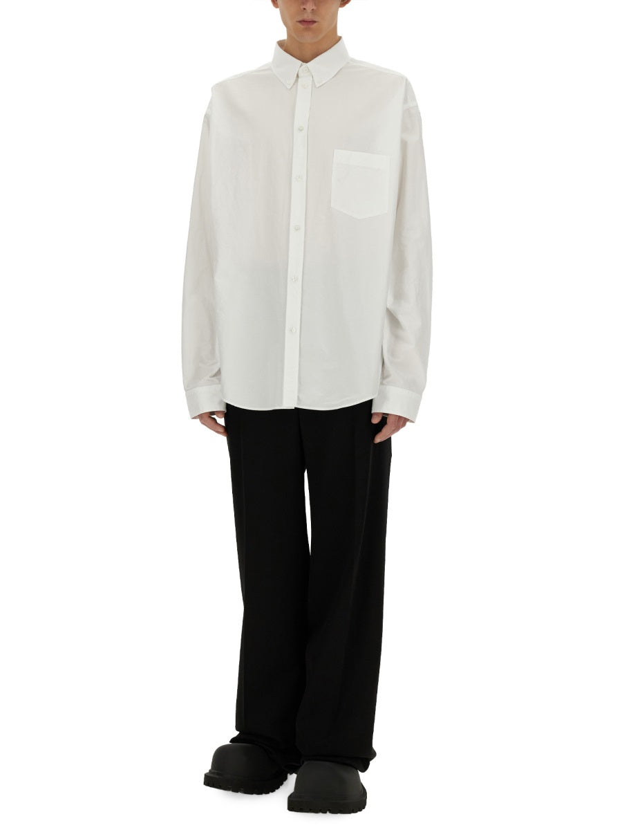 Balenciaga Men Large Fit Shirt