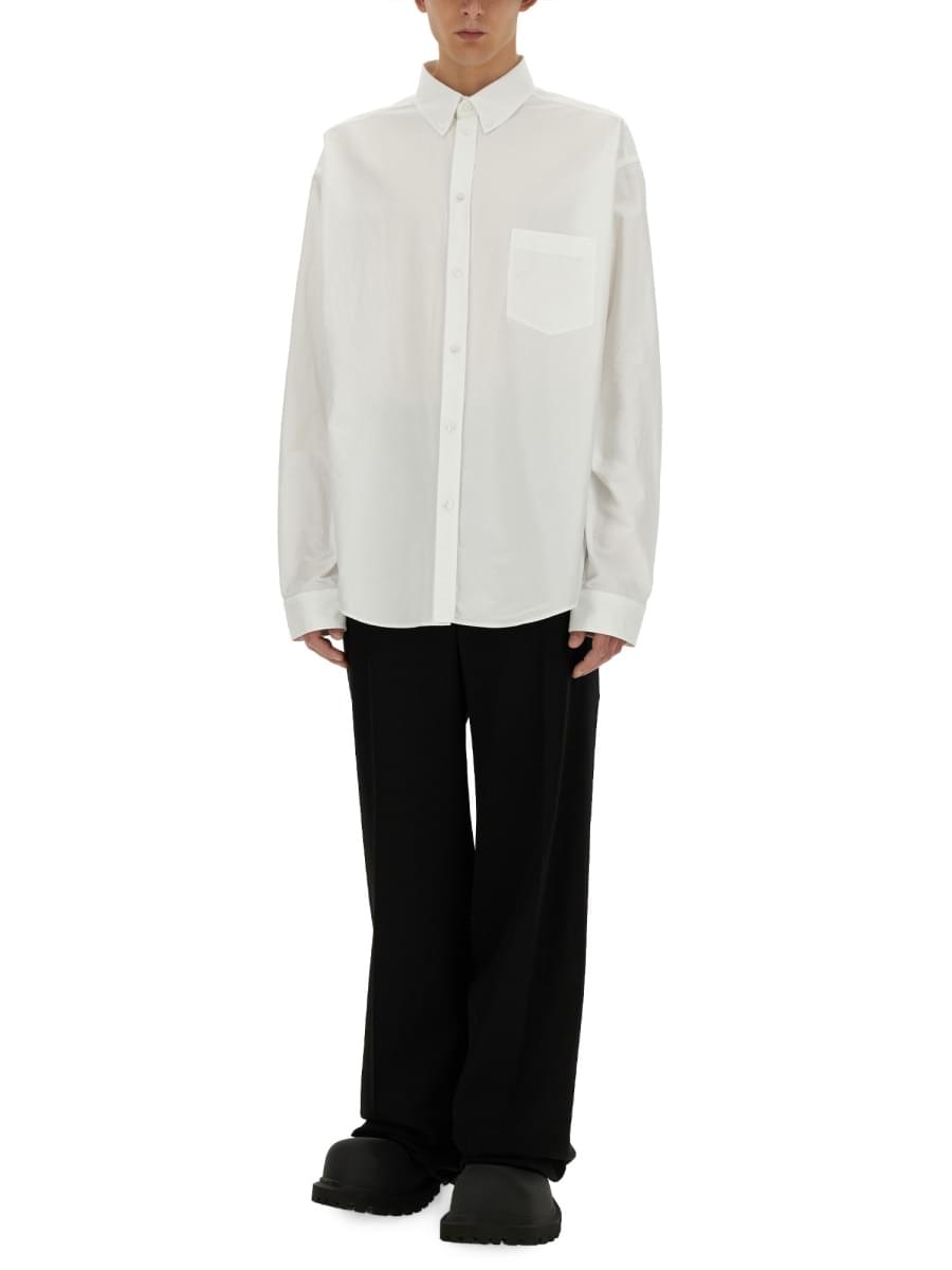 Balenciaga Men Large Fit Shirt