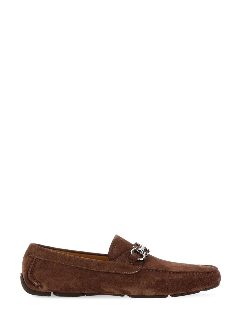 Ferragamo Men Moccasin Ornament Gancini