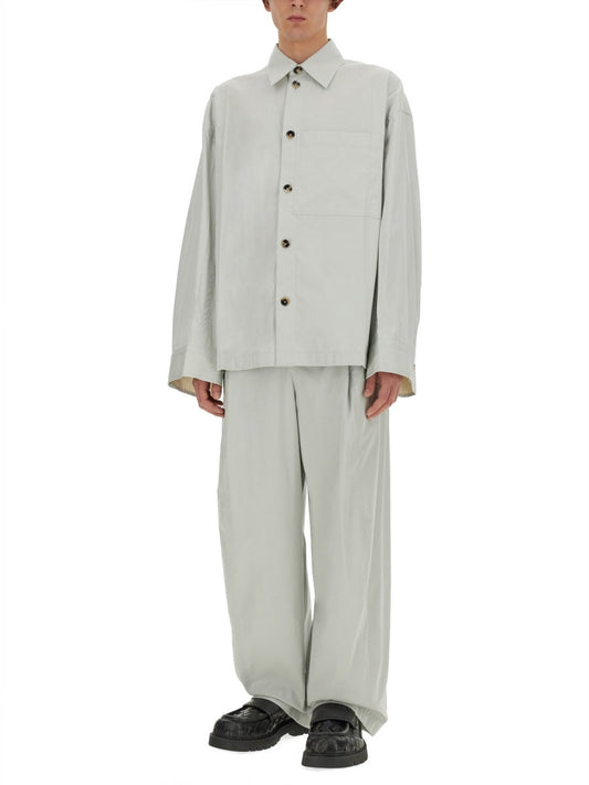 Bottega Veneta Men Silk Shirt