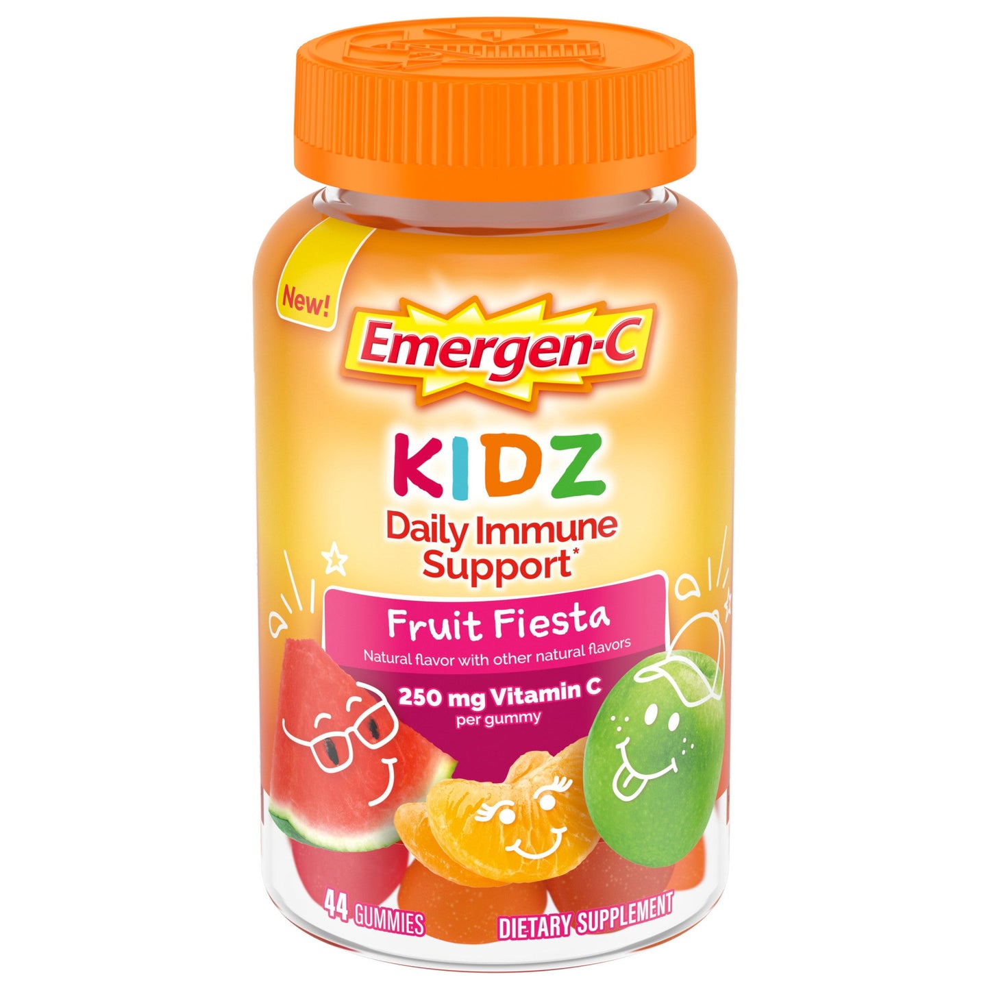 Emergen-C Kidz® Immune Support Gummies – Fruit Fiesta – 44 ct
