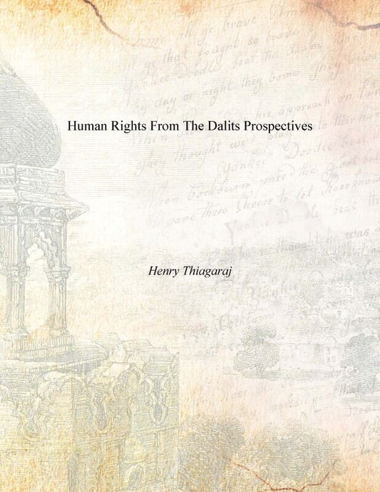 Human Rights From the Dalits Prospectives - Gyan Books