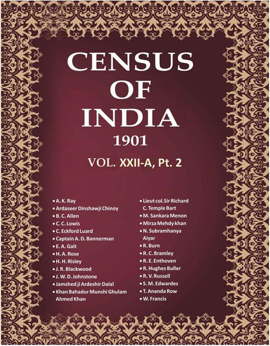Census of India 1901: Hyderabad -Tables Book 52 Vol. XXII-A, Pt. 2 - Gyan Books