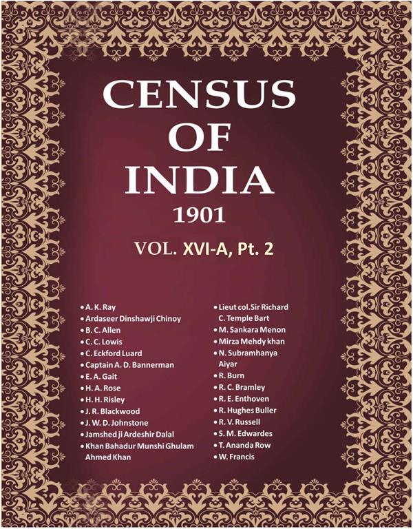 Census of India 1901: N.-W. Provinces And Oudh - Imperial Tables Book 39 Vol. XVI-A, Pt. 2 - Gyan Books