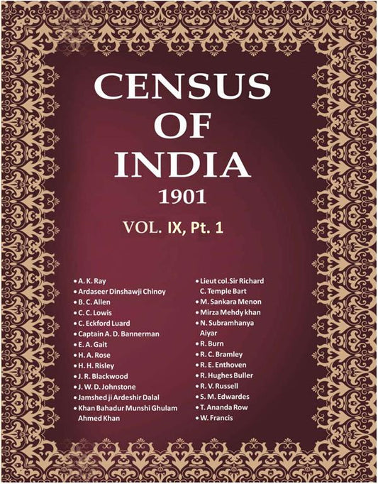 Census of India 1901: Bombay - Report Book 22 Vol. IX, Pt. 1 - Gyan Books