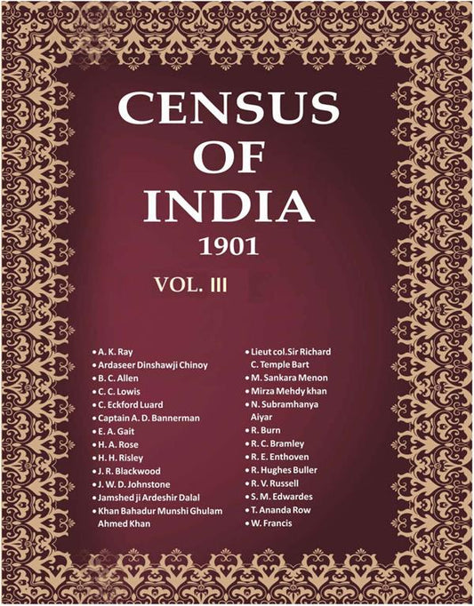 Census of India 1901: The Andaman and Nicobar Islands : Report on the census Book 7 Vol. III - Gyan Books