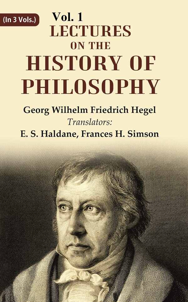 Lectures on the history of philosophy 1st - Gyan Books