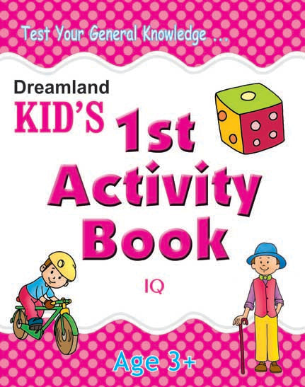 Dreamland Kid's 1st Activity Book - IQ