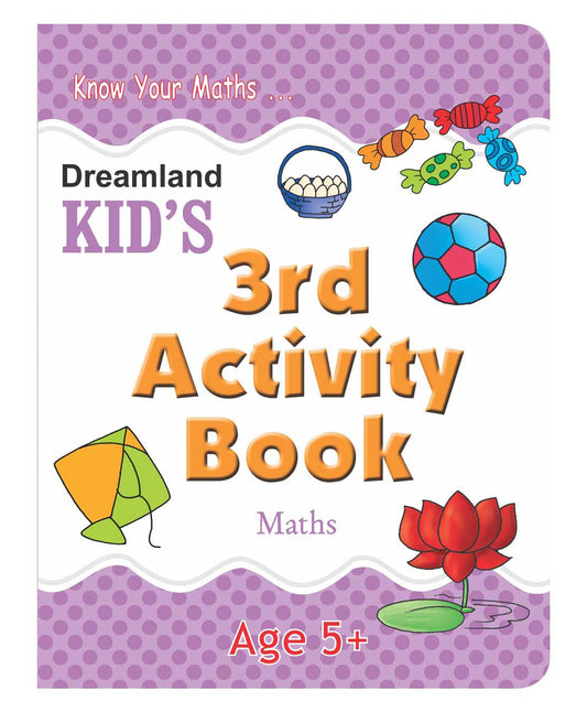 Dreamland Kid's 3rd Activity Book - Maths