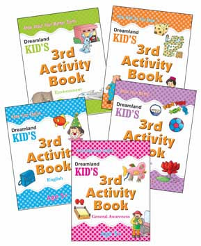 Dreamland Kid's 3rd Activity Age 5+ - Pack (5 Titles)