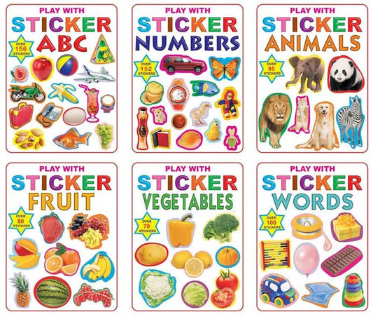 Dreamland Sticker Book - pack (6 titles)