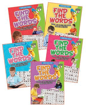 Dreamland Find the Words - Pack (5 Titles)