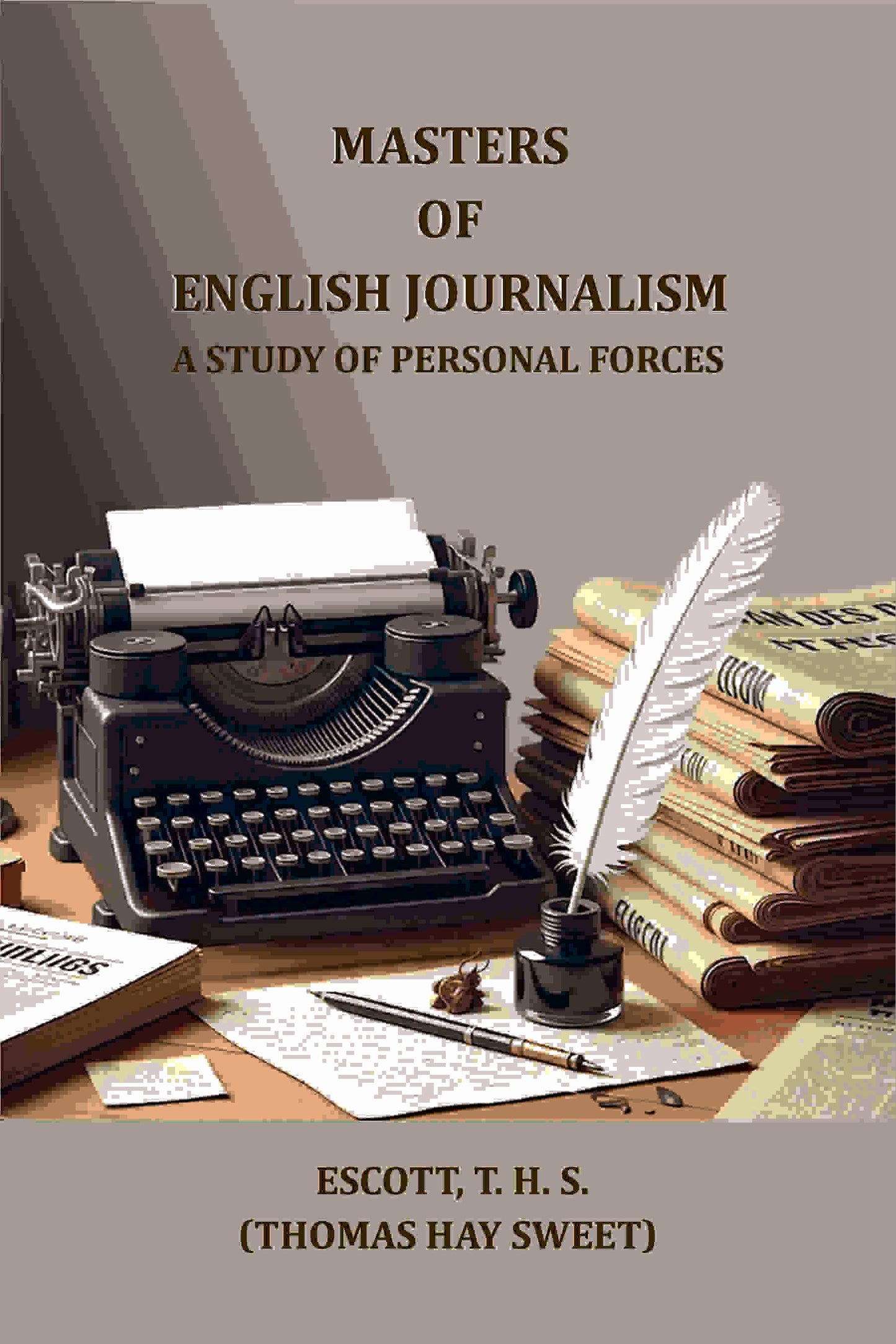 Masters of English journalism: A study of personal forces - Gyan Books
