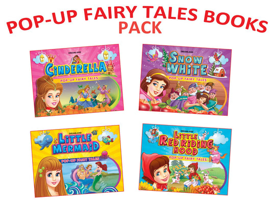 Dreamland Pop Up Fairy Tales Pack-1 (4 titles)