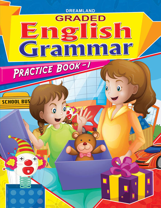 Dreamland Graded English Grammar Practice Book - 1