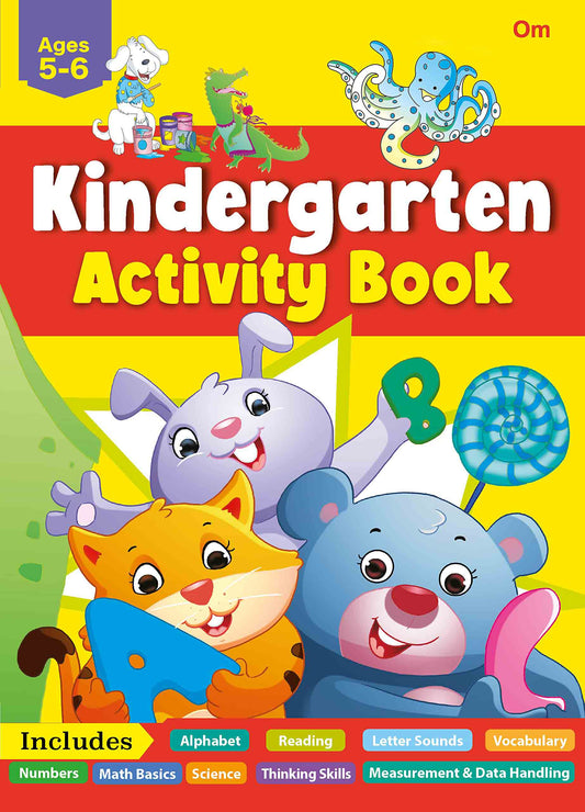 Jumbo Smart Scholars Kindergarten Workbook - Om Books
