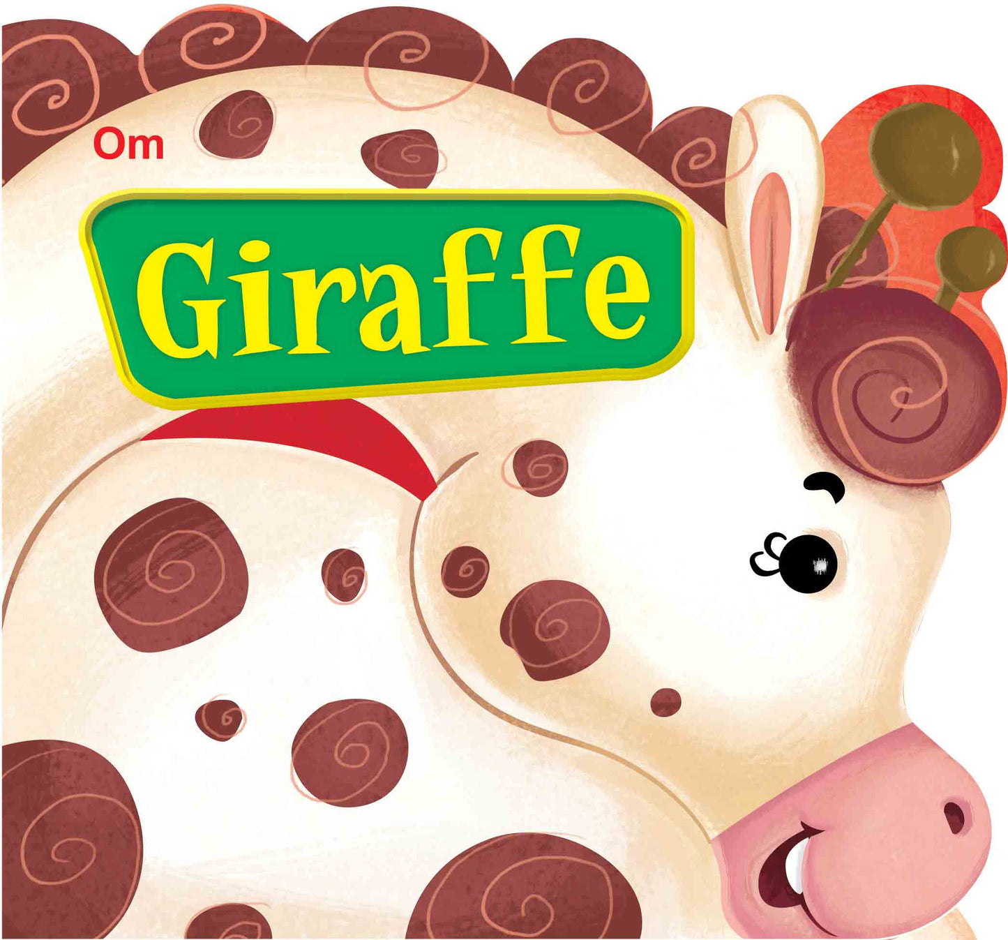 Giraffe : Cutout Board Book - Om Books