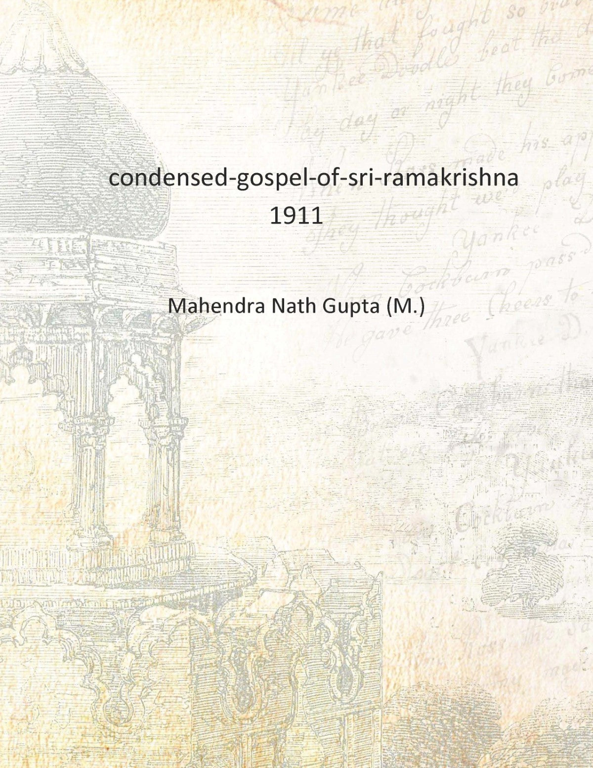 condensed gospel of sri ramakrishna - Gyan Books