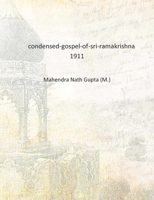 condensed gospel of sri ramakrishna - Gyan Books