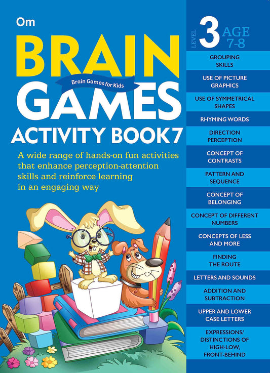 Brain Games Activity Books- 7 Level - 3 - Om Books