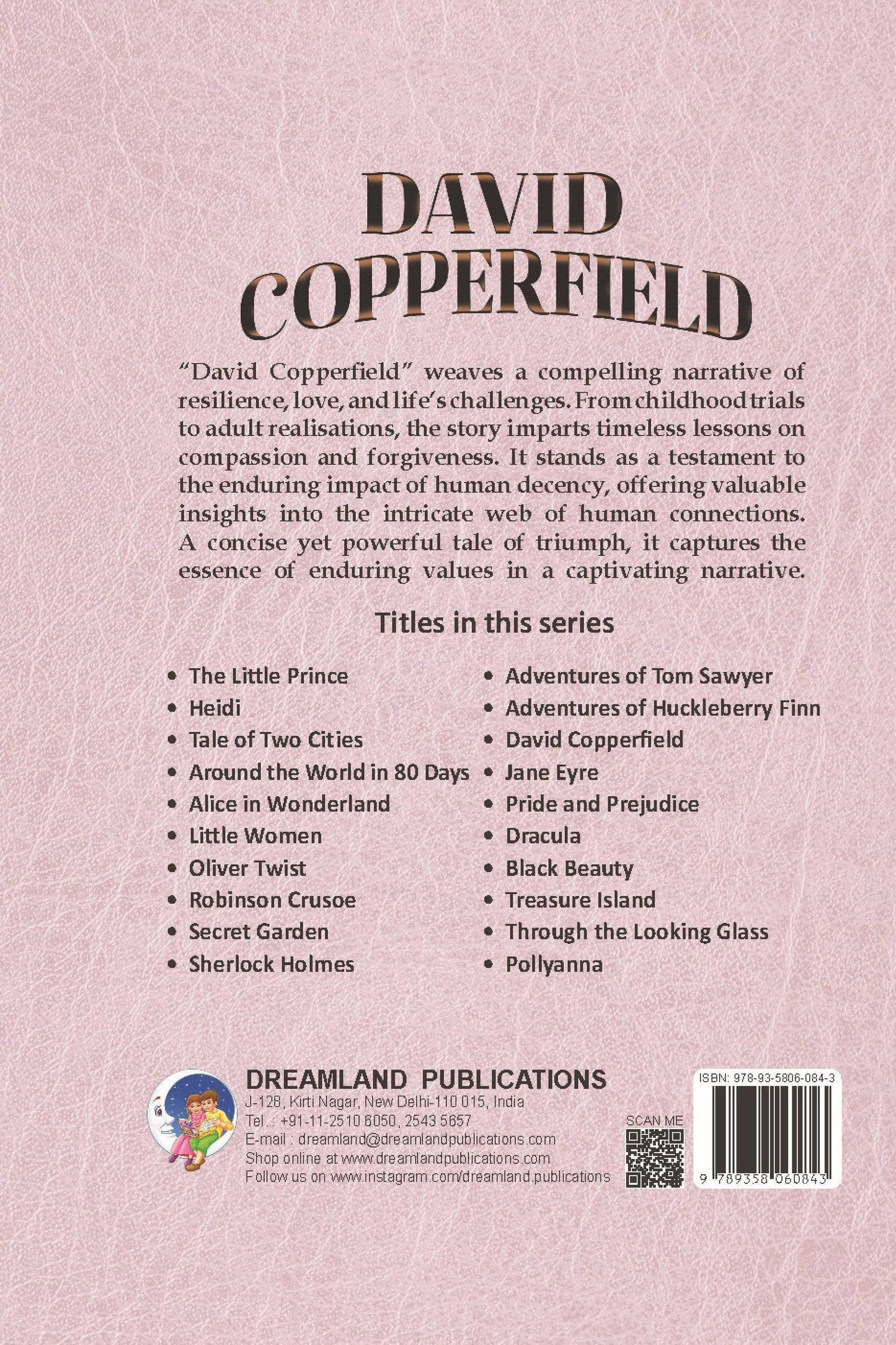 Dreamland Publications David Copperfield - Illustrated Abridged Classics for Children with Practice Questions