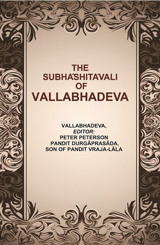 The Subhâshitâvali of Vallabhadeva - Gyan Books