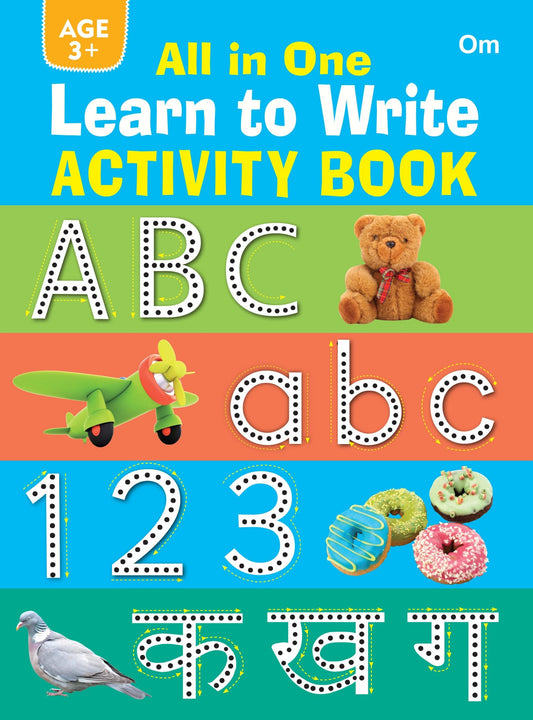 All in One Learn to Write Activity Book - Om Books
