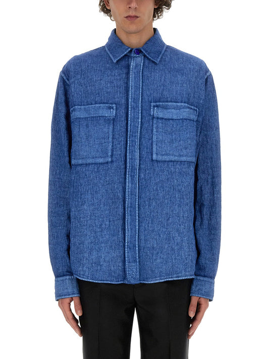 Burberry Men Linen Shirt