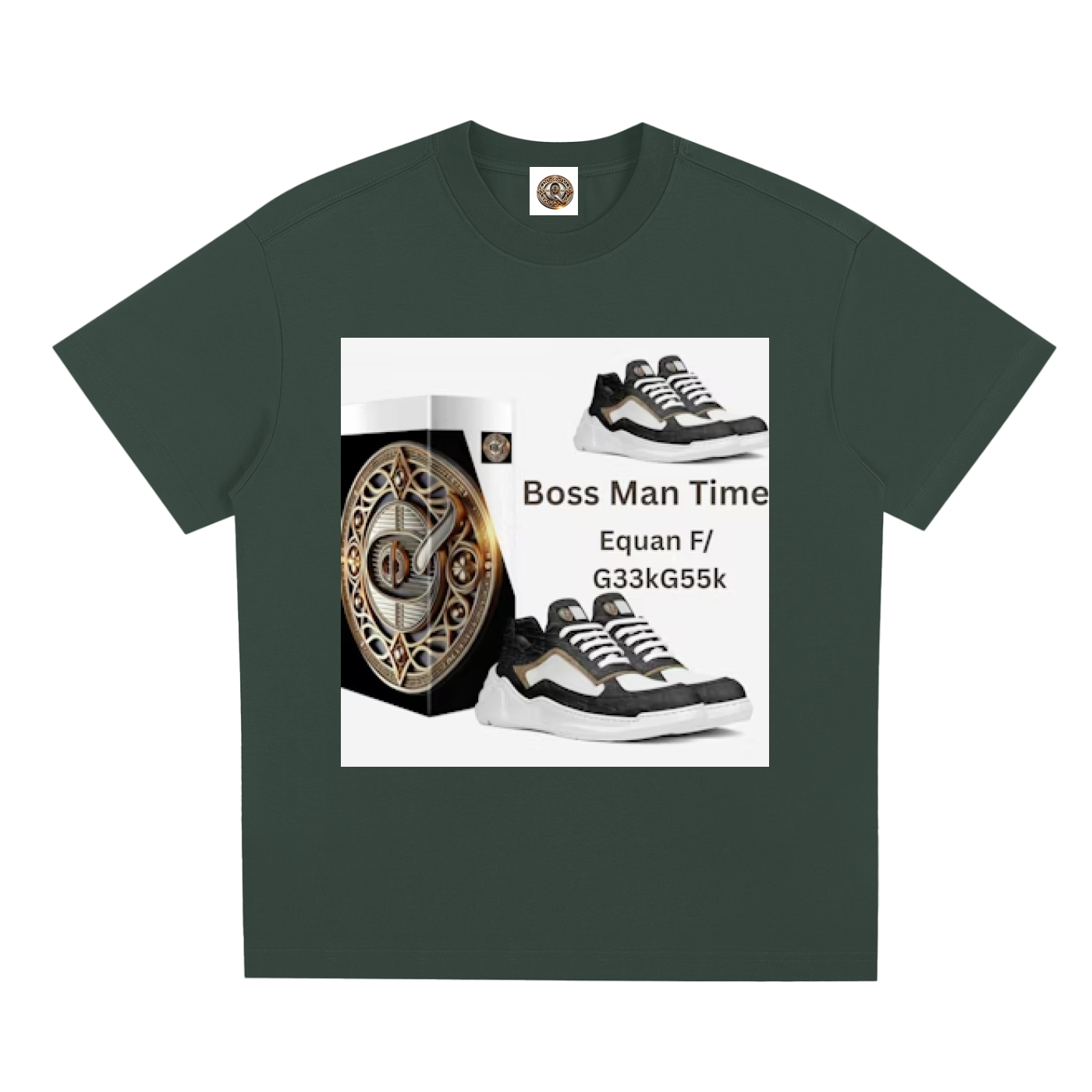 QE Boss Man Time  Quick-Dry Cooling T-Shirt