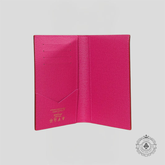 Louis Vuitton x Takashi Murakami Passport Cover in White