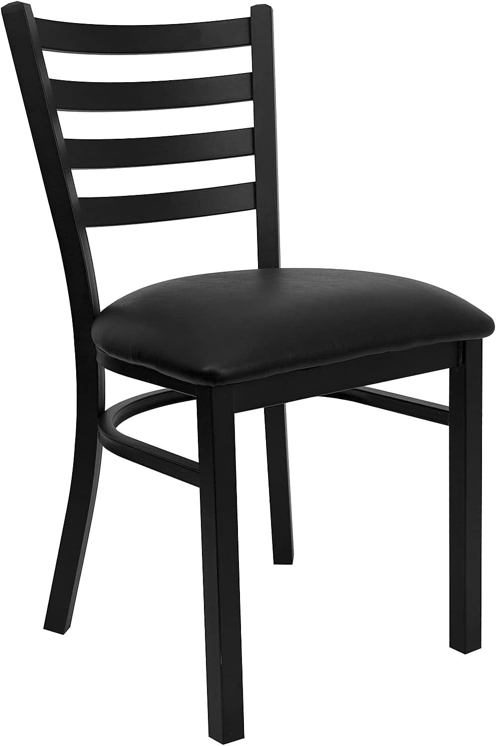 Hercules Series Ladder Back Restaurant Chairs Black