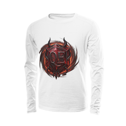 QE Diablo Men's 100% Highweight Cotton Long Sleeve Shirts