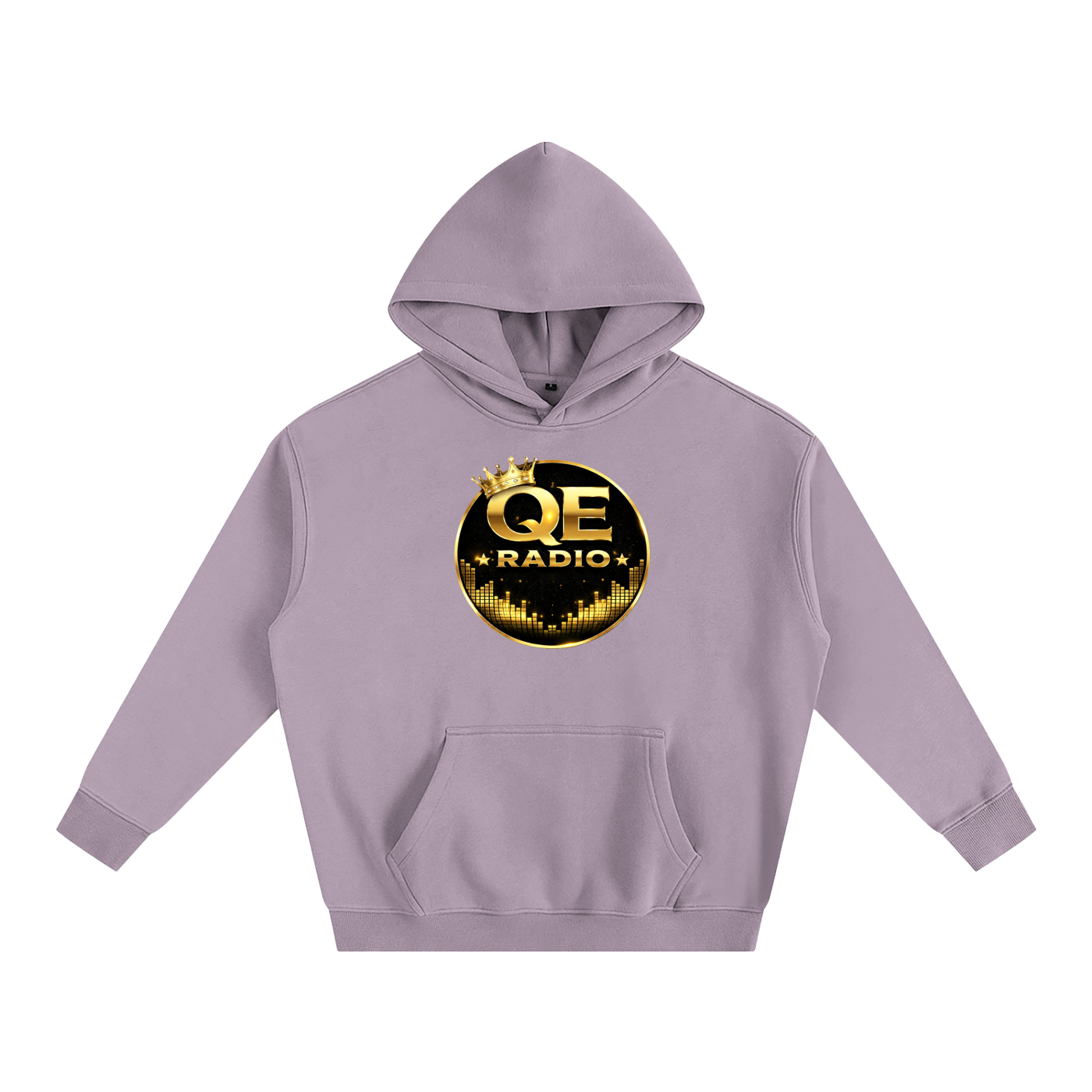 QE Radio Oversize Fleeced Hoodie