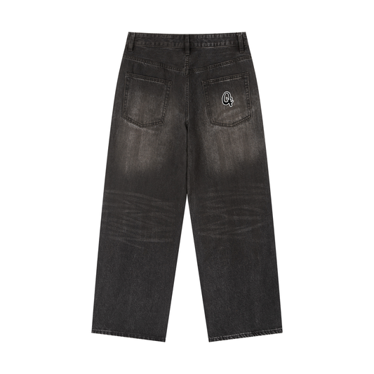 QE Vintage Wash Heavyweight Denim Jeans