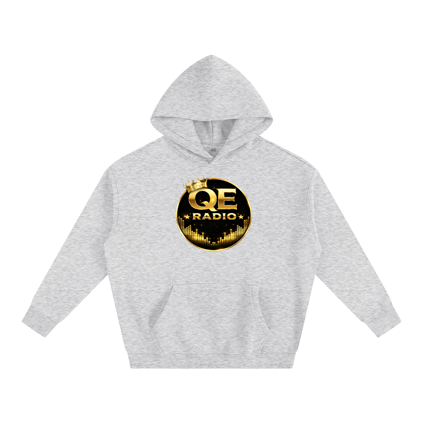 QE Radio Oversize Fleeced Hoodie