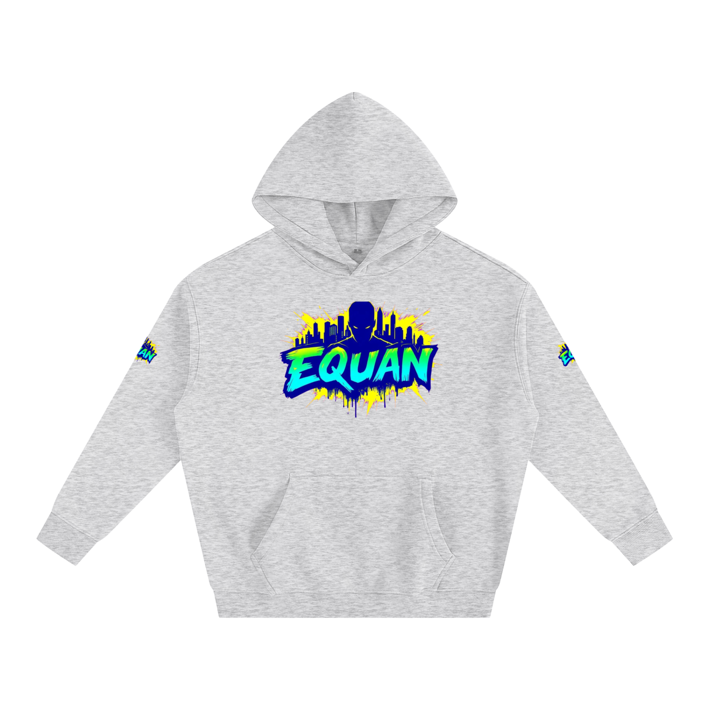 QE Oversize Fleeced Hoodie