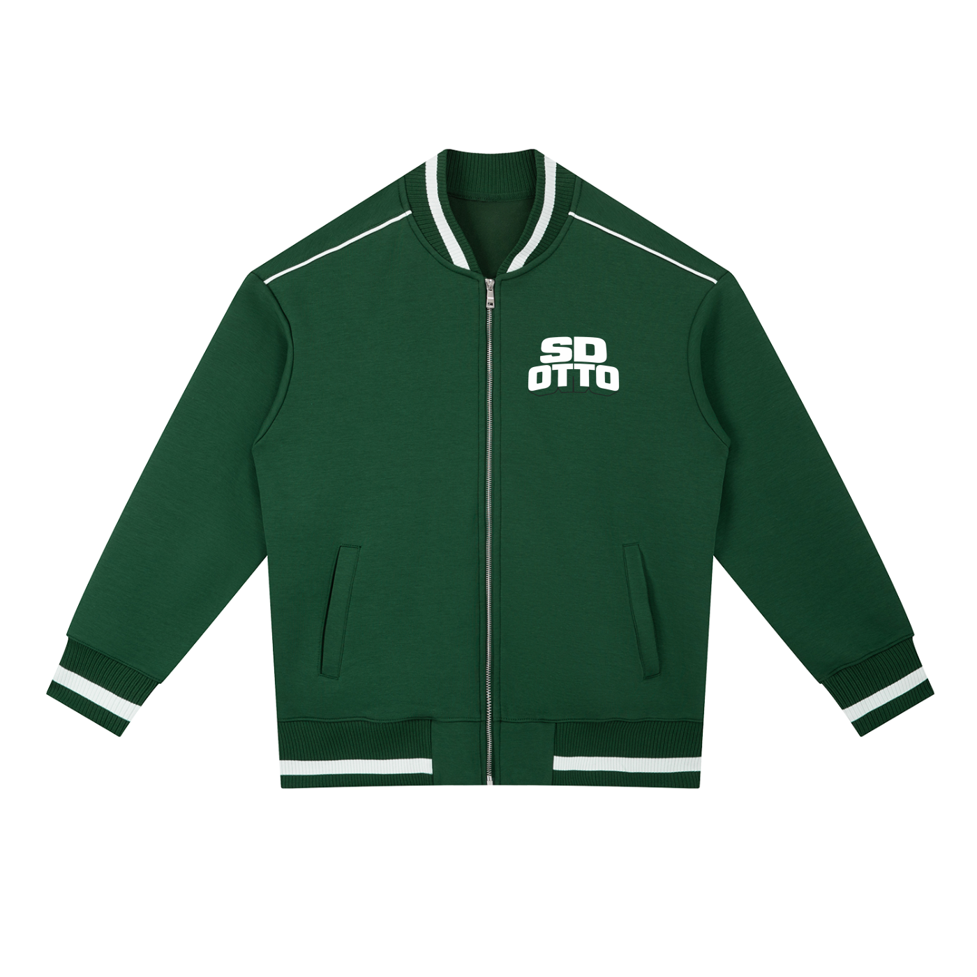 SD Otto Piping Zip Bomber Jacket