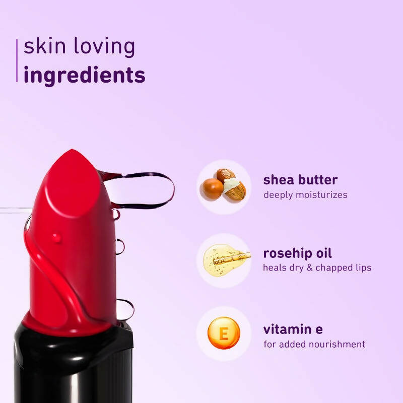 Plum Butter Crème Matte Lipstick Fuchsia Frenzy - 131 (Fuchsia Hot Pink)