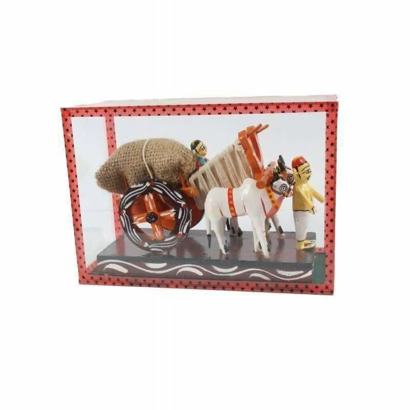 Kondapalli Bullock Cart With Frame(Medium size)